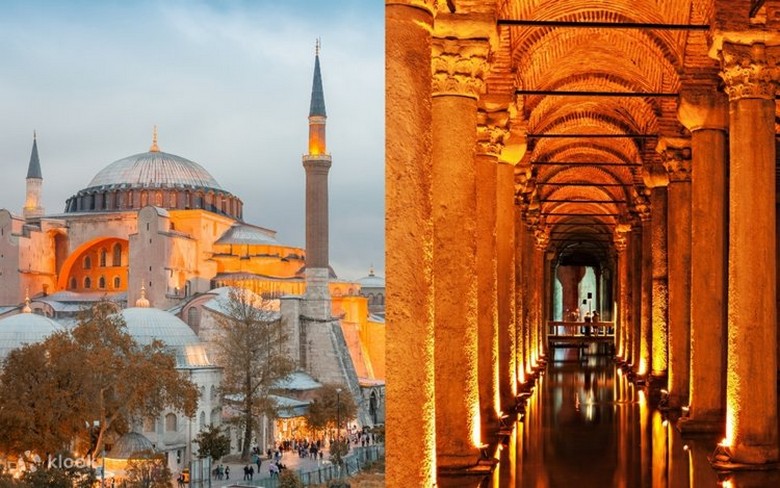 Hagia Sophia tại Istanbul, điểm đến trong tour tham quan miễn phí