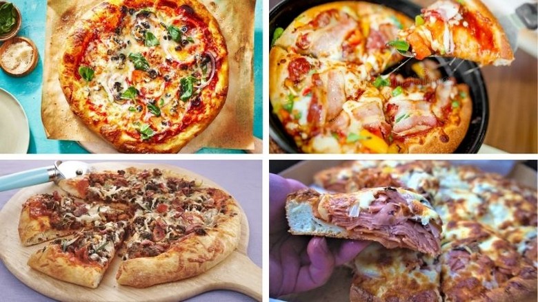 So sánh pizza napoletana đế mềm và pizza al taglio kiểu Roma bán theo cân